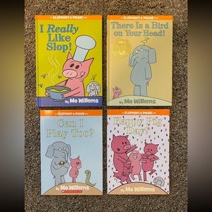 Elephant and Piggie Books lot of 4